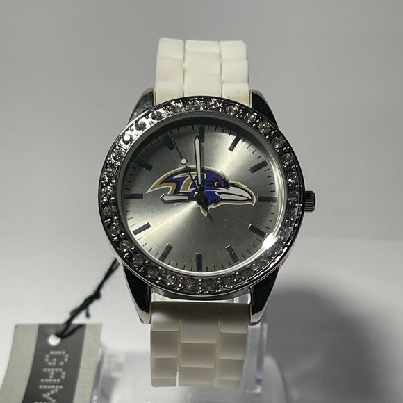 Baltimore Ravens NFL FROST Ladies Watch by Game Time NEW - Picture 2 of 8